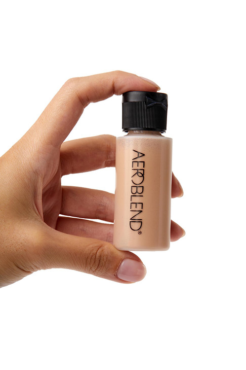 AEROBLEND Airbrush Foundation Makeup: Professional, Water-Based, Buildable, Long-wearing, For all skin types, 1 oz (O30)