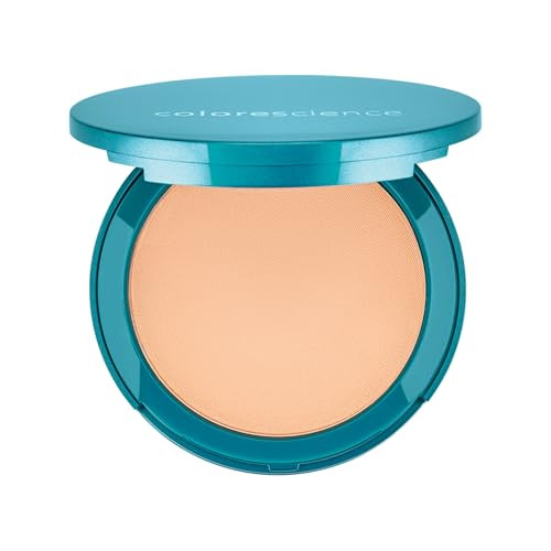 Colorescience Natural Finish Pressed Foundation SPF 20, Medium Sunlight, 0.42 oz