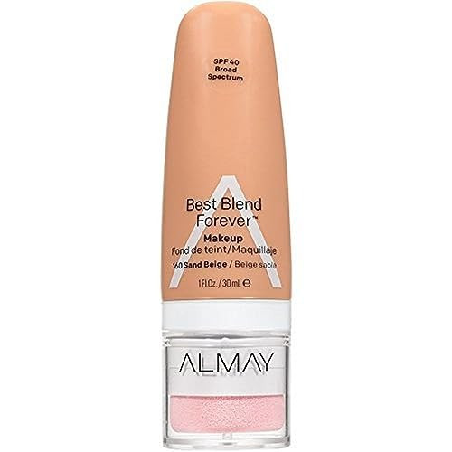 Almay Best Blend Forever Foundation, Sand Beige, 1 fl. oz., SPF 40 Broad Spectrum