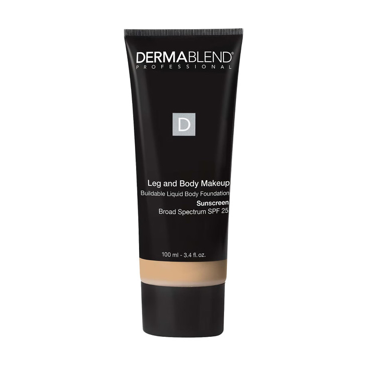 Dermablend Leg and Body Makeup Foundation with SPF 25, 20N Light Natural, 3.4 Fl. Oz.