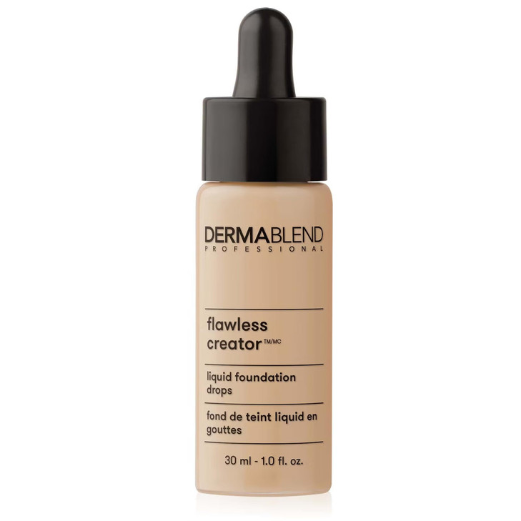 DERMABLEND Flawless Creator Lightweight Foundation - Multi Use Liquid Pigments - 37W - oz/30 ml, Golden, 1 count