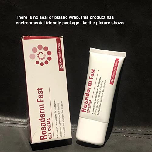 Rosaderm Fast Gel Cream, Corrective And Treatment Of Flushing, Skin Tint Corrective Anti Redness Soothing Calming Hydro Primer Silky Moist Delicate I