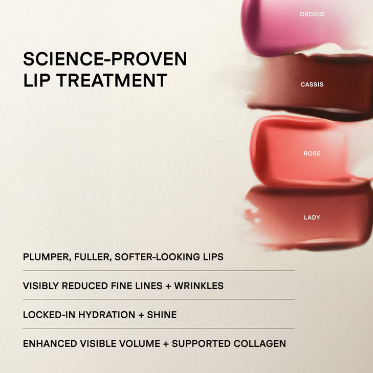 U Beauty The PLASMA Tinted Lip Compound - Anti-Aging & Anti-Wrinkle Lip Gloss, Hyaluronic Acid, Shea Butter & Peptides for Hydration & Plumping, Rose