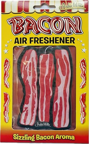 Bacon Addicts Triple Sampler Gift Pack (3pc Set) - Bacon Air Freshener, Lip Balm & Insulated Can Cooler