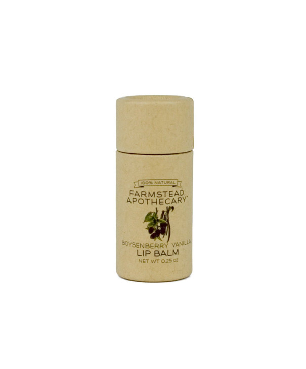 Farmstead Apothecary Lip Balm (Boysenberry Vanilla, 1 Pack)