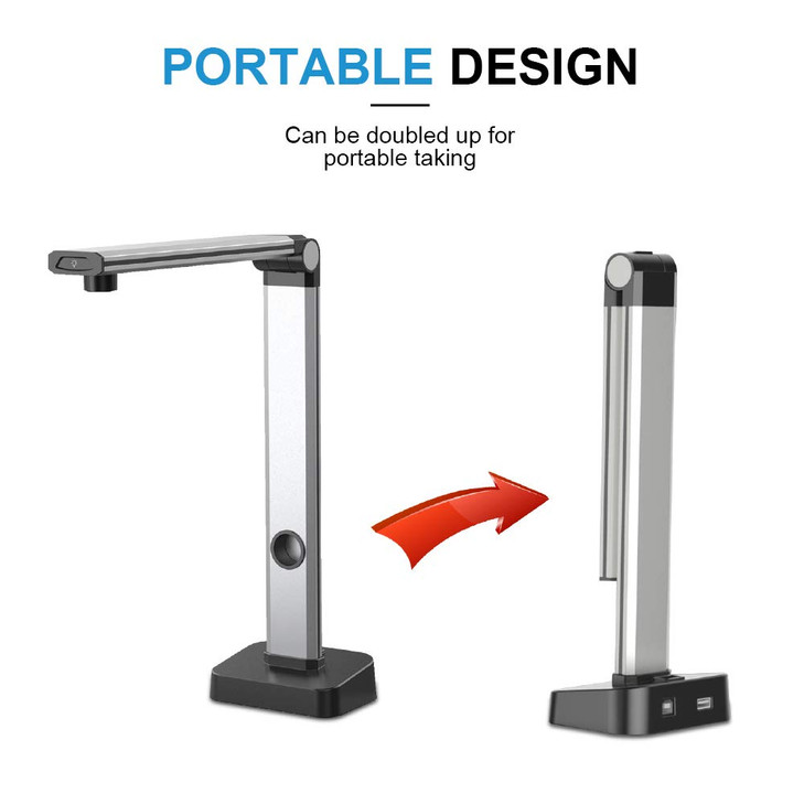 JOYUSING 14MP HD Document Scanner, Capture Size A3, Smart Multi-Language OCR, Convert to PDF/Word/Txt/Excel on Windows and PDF on Mac System