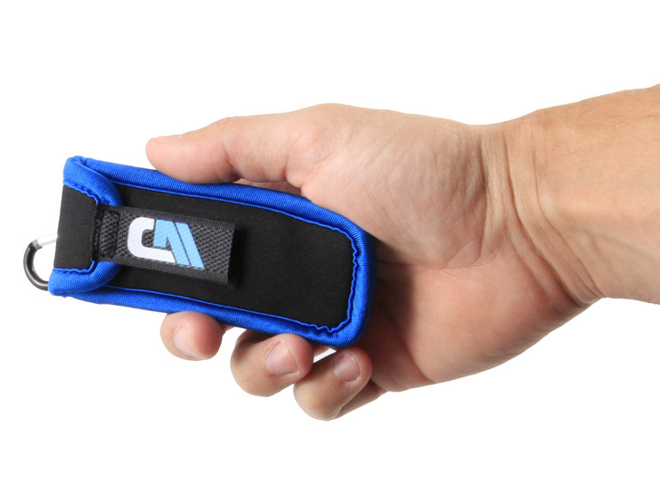CASEMATIX Lip Balm Holder  Clip on Neoprene Chapstick Pouch Easily clips onto Backpack or belt for Convenient Travel and Storage - Carabiner Include
