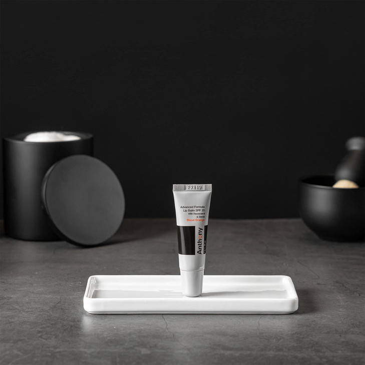 Anthony SPF 25 Lip Balm with Sunscreen, Blood Orange Flavor, Green Tea Extract, Shea Butter and Vitamin E, Moisturizing Repair Treatment for Chapped