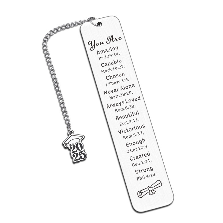 Class of 2025 Senior 2025 Graduation Gifts 2025 Graduation Gifts for Her Him Bookmark Gifts for Students Middle High School College Graduation Gifts