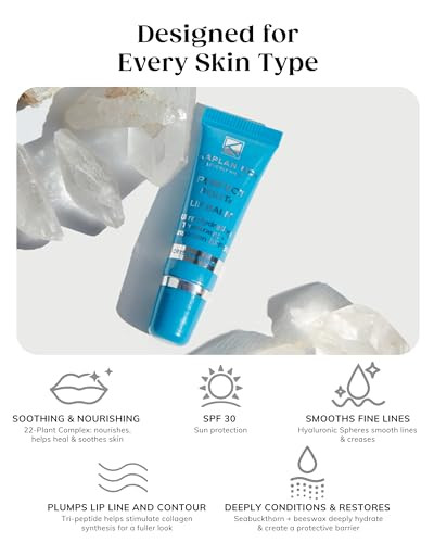 KAPLAN MD Perfect Pout Lip Balm, Ultra Hydrating Treatment + SPF 30 Sunscreen, 0.35 oz