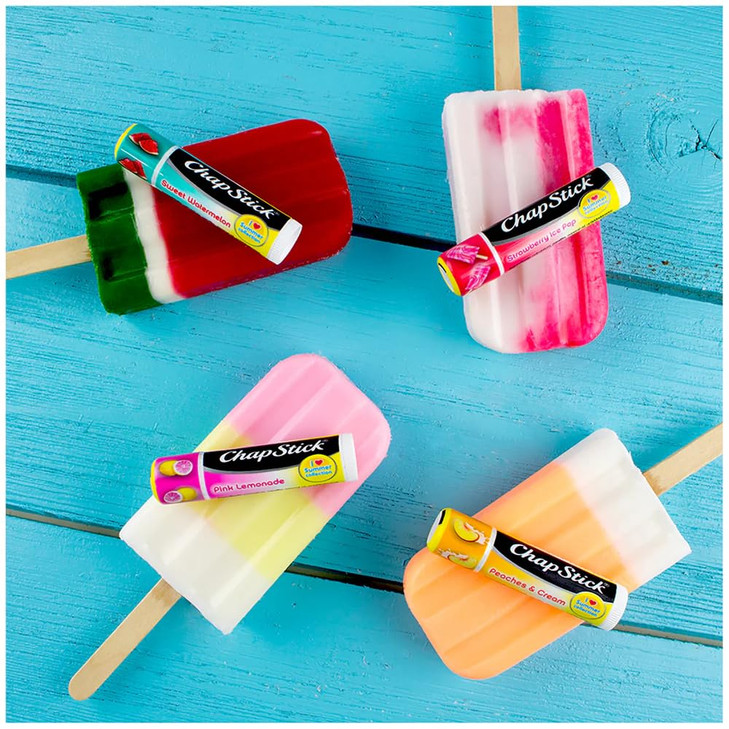 ChapStick Summer Collection Peaches& Cream, 0.15 oz (Pack of 2)