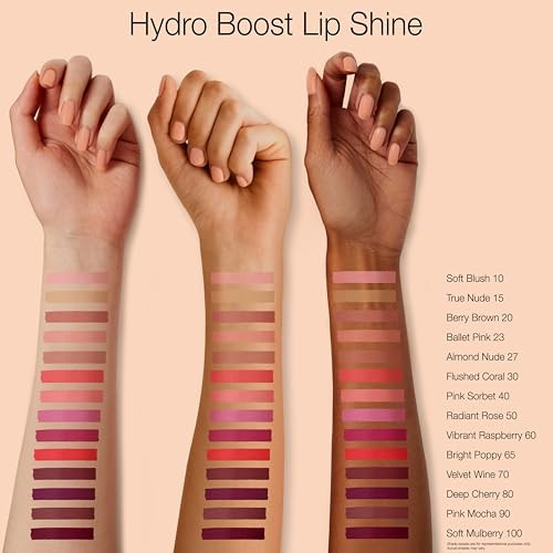 Neutrogena Hydro Boost Moisturizing Lip Gloss, Hydrating Non-Stick and Non-Drying Luminous Tinted Lip Shine with Hyaluronic Acid to Soften and Condit