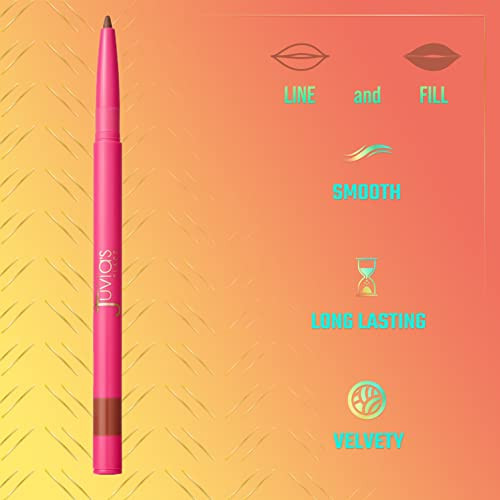 Juvia's Place Coffee Shop Luxe Lip Liner: So Rare - Colorstay Matte Finish Lip Pencil, Makeup for Natural Long Lasting Beauty and Sensational Wear, L