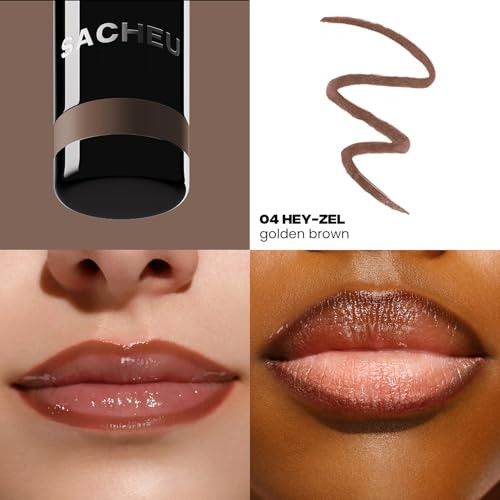 Sacheu Lip Liner STAY-N Peel Off Lip Stain  Long Lasting Waterproof Lip Tint with Hyaluronic Acid & Vitamin E  Transfer Proof Matte Finish, Vegan &