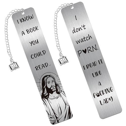 Dog and Books Bookmark Gifts: Cute Dog Metal Book Marks, Enjoy The Next Chapter Design Page Marker Clips for Reading, Gift for Dog Lovers WomenStuden