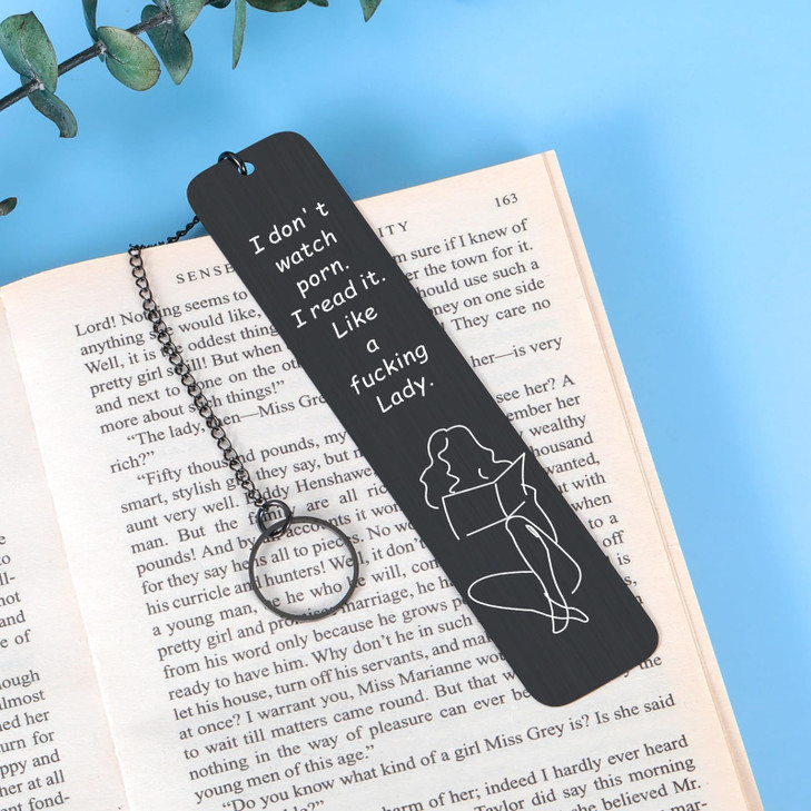 Weird Stuff Stuffers for Him Her Live Laugh Lobotomy Bookmark Inspirational Gifts for Women Men Boo Baksket Bookmark for Reading Book Lover Gifts Boo