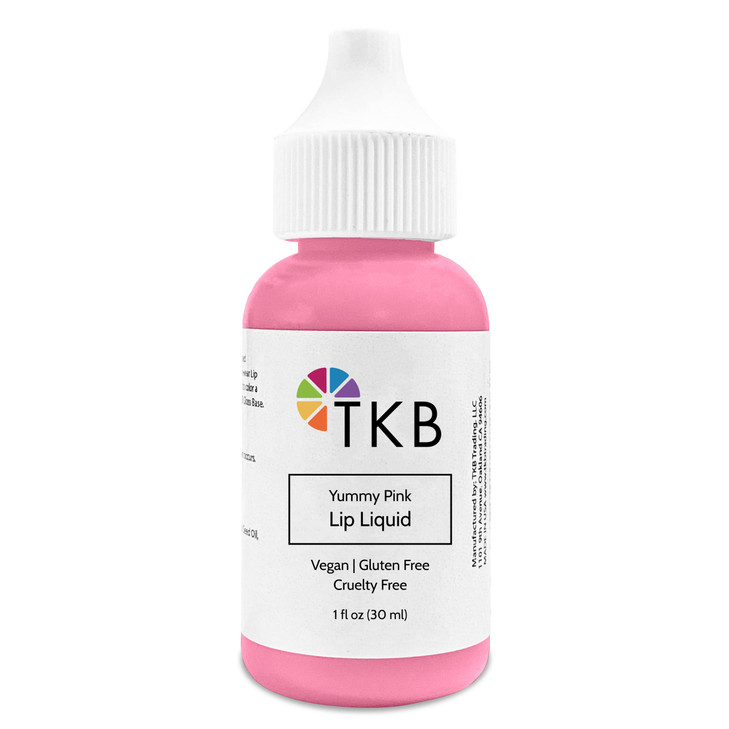 TKB Lip Liquid Color | Liquid Lip Color for TKB Gloss Base, DIY Lip Gloss, Pigmented Lip Gloss and Lipstick Colorant, Made in USA (1floz (30ml), Yumm