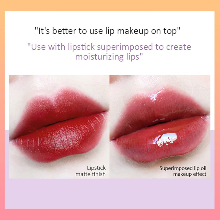 Alisesun 4-Piece Lip Oil & Gloss Kit - Hydrating, Plumping Lip Care with Pearl & Shimmer