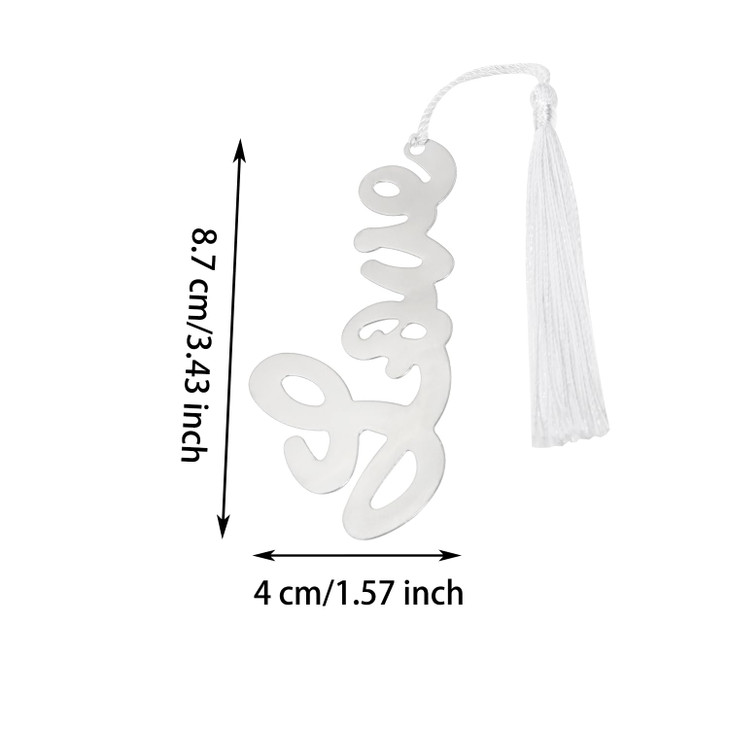 Musical Bookmarks Penta Angel 10Pcs Metal Music Note Page Marker with Silk Tassels for Christmas Wedding Party Favor Gift Office Book Lovers (Musical