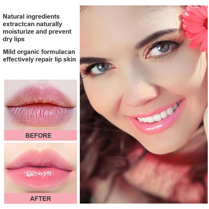 BINGBRUSH Aloe vera Color Changing Lipstick,Moisturizer Long Lasting Lip Care Magic Lip Gloss,Makeup Lipstick Set (3pcs Aloe+Strawberry+ Peach, 3 Cou