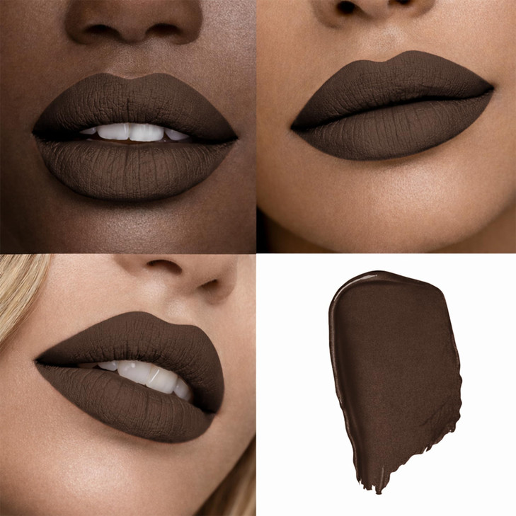 Mynena Cool Taupe Brown Matte Liquid Lipstick | Long-Lasting Comfort | Smudge-Proof Transfer-Resistant | Full Coverage Non-Drying | Vegan & Cruelty-F