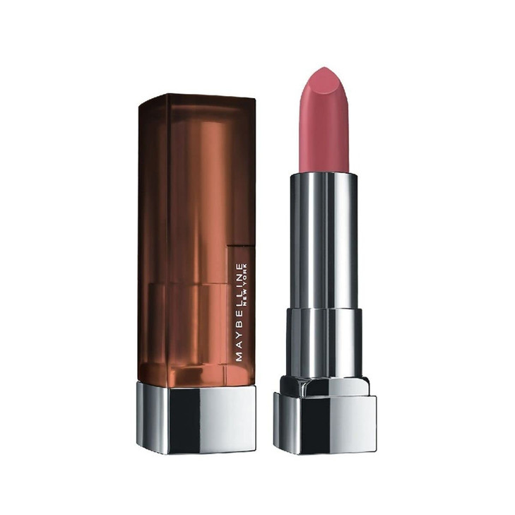 Maybelline New York Color Sensational Lipstick, Lip Makeup, Matte Finish, Hydrating Lipstick, Nude, Pink, Red, Plum Lip Color, Touch Of Spice, 1 Coun