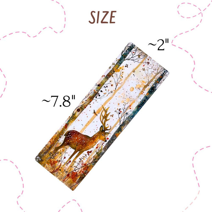 Woodland Animal Bookmarks 10PC Cute Page Markers Gift Set for Book Lover Teacher Cool End of Year Gifts Best Graduation Ideas Men Women Library Suppl