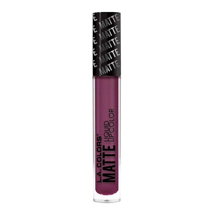 L.A. COLORS Matte Liquid Lip Color, Fierce