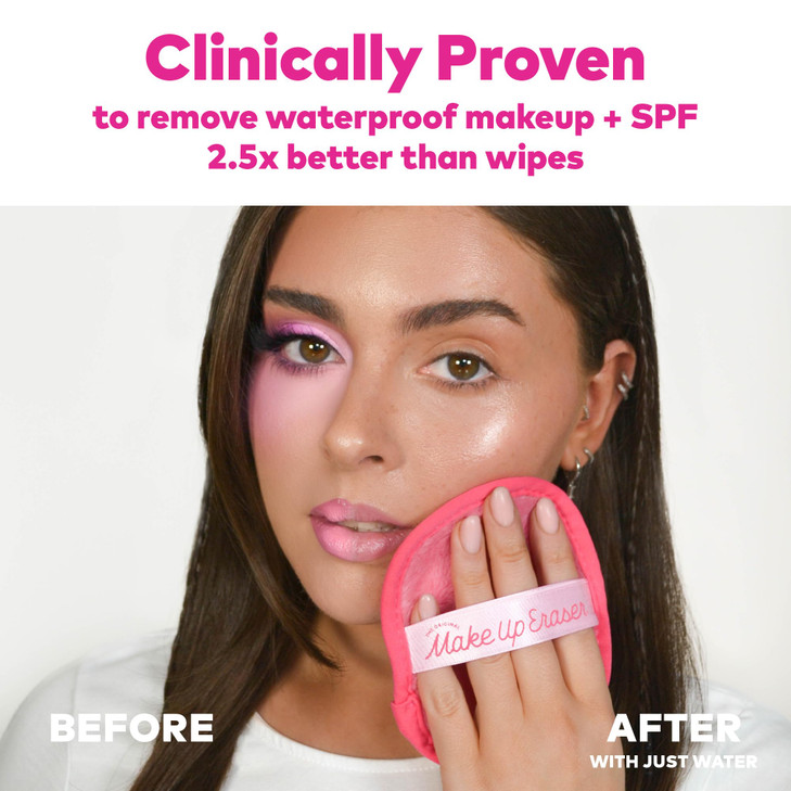 The Original MakeUp Eraser 7-Day Set, Erase All Makeup With Just Water, Including Waterproof Mascara, Eyeliner, Foundation, Lipstick, Sunscreen, and
