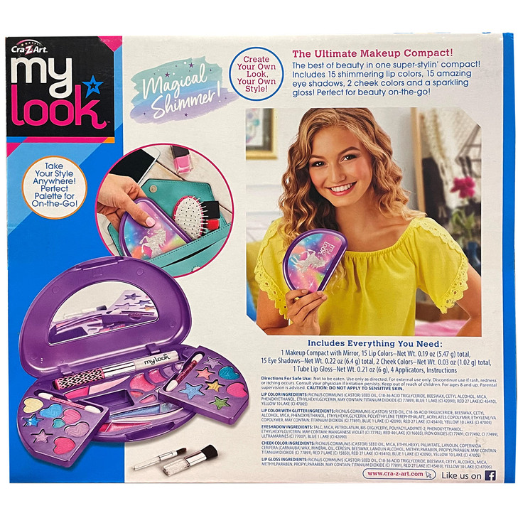 My Look Glitter Makeup Compact