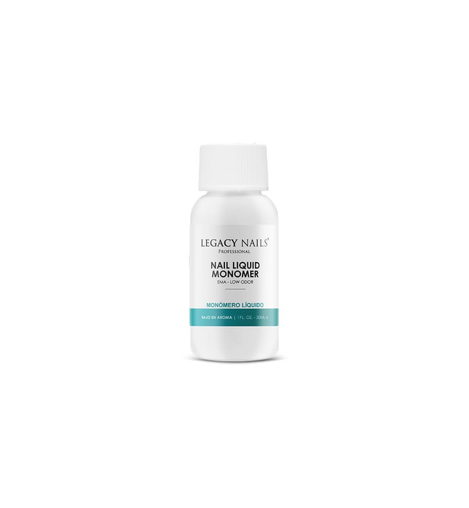 LEGACY NAILS Professional NAIL LIQUID MONOMER - MMA-Free, Acetone-Free, Low Odor Formula, Compatible with All Acrylic, Perfect for Nail Extensions, S