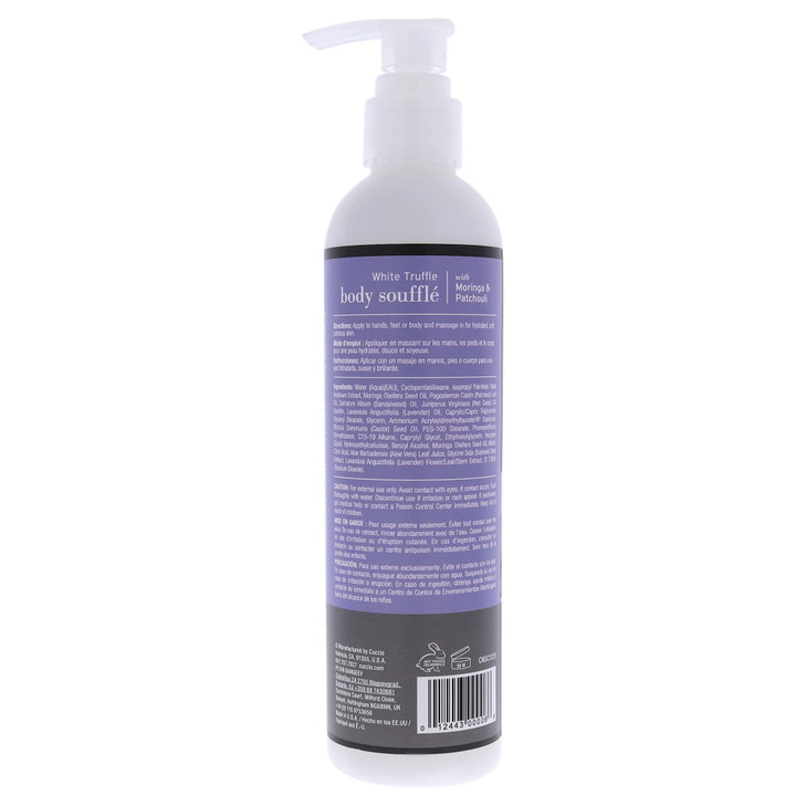 Cuccio Naturale White Truffle Body Soufflé - Smoothing, Nourishing Body Treatment For Long Lasting Hydration and Dry Skin Relief - Lightweight, Non-G