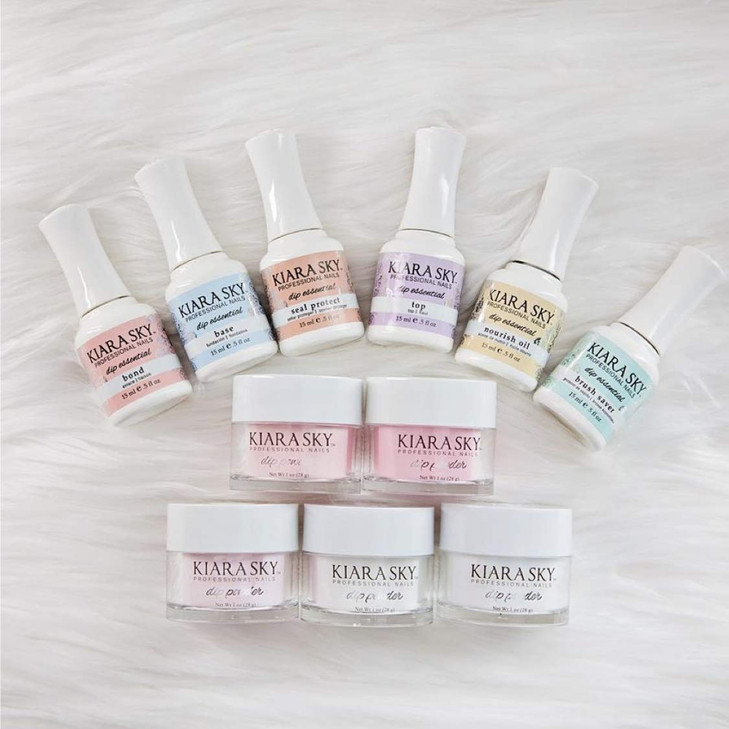 Kiara Sky French Manicure Dip Powder Kit | Full Size