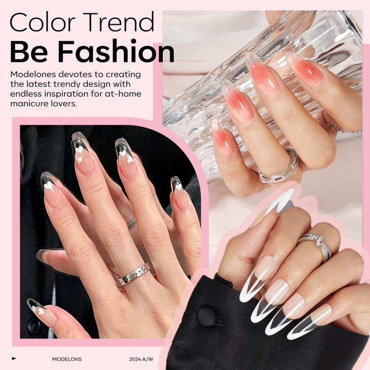 Modelones Acrylic Powder, 4.23oz Transparent Large Capacity Professional Acrylic Nail Powder Polymer for 3D French Nails Manicure Extensions & Carvin