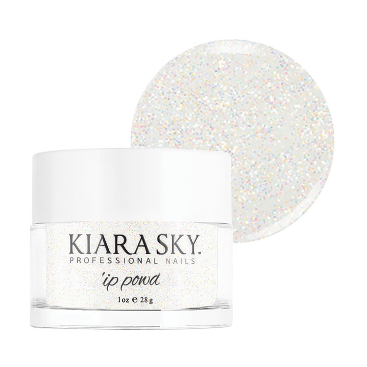 Kiara Sky Dip Powder White Tones 1 oz, Iceberg