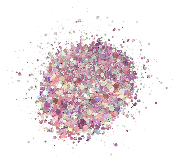 Kiara Sky 3D Glitter Nail Art | Sprinkle On Collection 1 oz | Mix with Acrylic, Gel Polish or dip Powder | I Don't Pink So