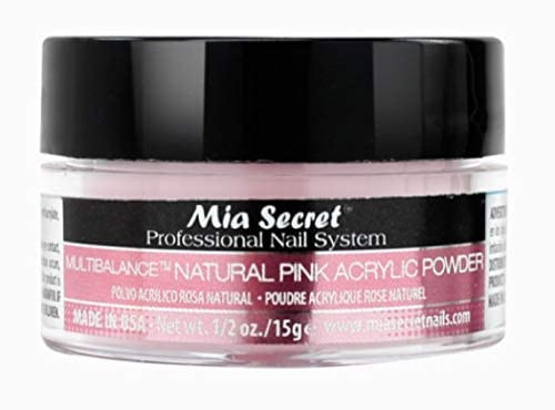 Mia Secret Acrylic Nail Powder - 1/2 oz. Multibalance Natural Pink