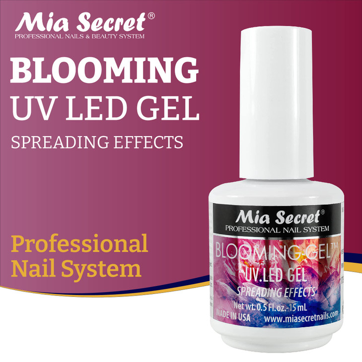 Mia Secret - 0.5 Floz Uv,Led Blooming Gel For Spreading Effects