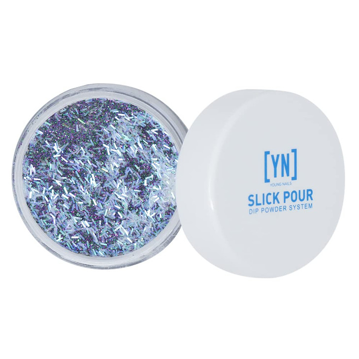 Young Nails SlickPour Dip Powder - Extended Wear Dip Powder Nail Color for use with SlickPour System Prep, Base, Activator & Top Coat, Fortified with