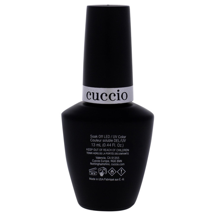 Cuccio - Veneer Gel Nail Polish - True North - Soak Off Lacquer for Manicures & Pedicures, Full Coverage - Long Lasting, High Shine - Cruelty, Gluten