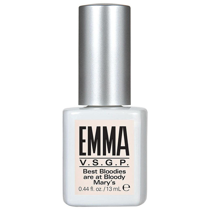EMMA Beauty Gel Polish, Long Lasting Nail Color, 12+ Free Formula, 100% Vegan & Cruelty-Free, Best Bloodies Are At Bloody Mary's, 0.44 fl. oz.