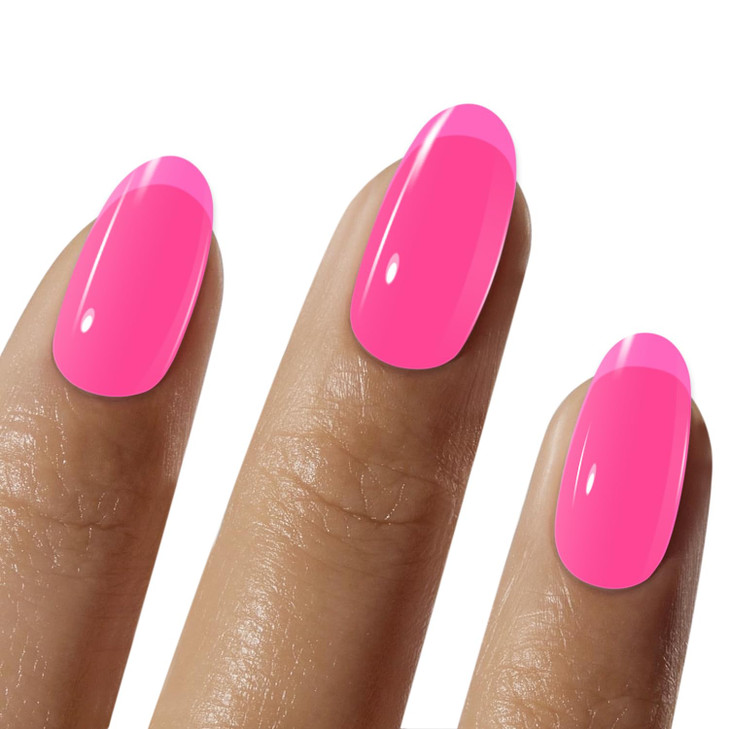 Vishine Gelpolish Lacquer Shiny Color Soak Off UV LED Gel Nail Polish Professional Manicure Hot Pink(1558)