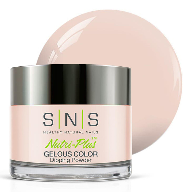 SNS Nail Dip Powder, Gelous Color Dipping Powder - My First Love (Natural, Nudes, Pink/Pastel, Cream) - Long-Lasting Dip Nail Color Lasts 14 Days - L