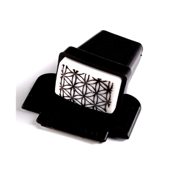 FingerAngel 20 Nail Stamping Plates + 1 Stamper and Scraper Lace Flower Pattern Nail Art Stamp Stamping Template Image Plate Kit(B1-20)