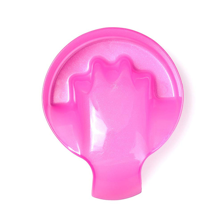 Rolabling 1Pcs Nail Art Soak Bowl Nail Polish Powder Removal Tray Nail Spa Salon Soaker Bowl Manicure Tools (Red)