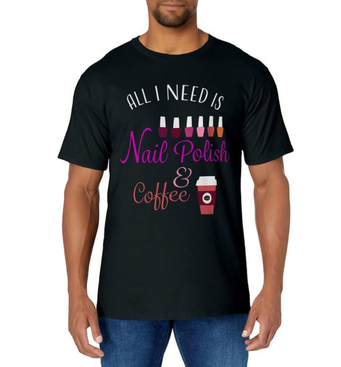 Nail Polish Tech Coffee T-Shirt
