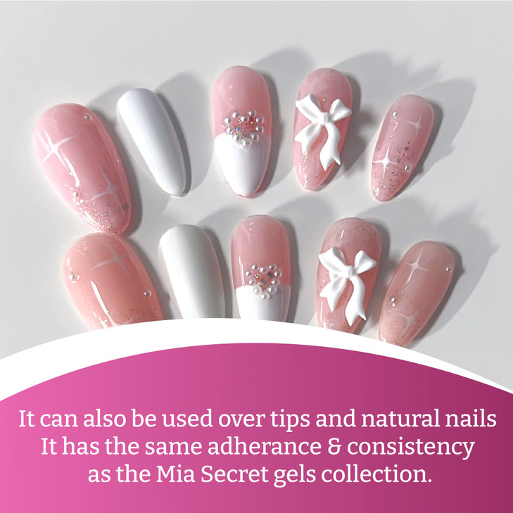 Mia Secret Bio Builder Gel - 0.5 fl oz. (Perfect Pink)