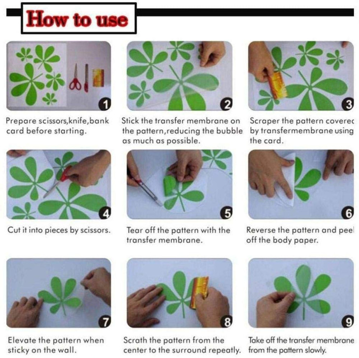 YJSS Salon Wall Stickers Wall Decal Hair Barber Shop Vinyl Art Stickers Hair Cut Decor Decoration Mural Salon Sticker 25Cm*56Cm