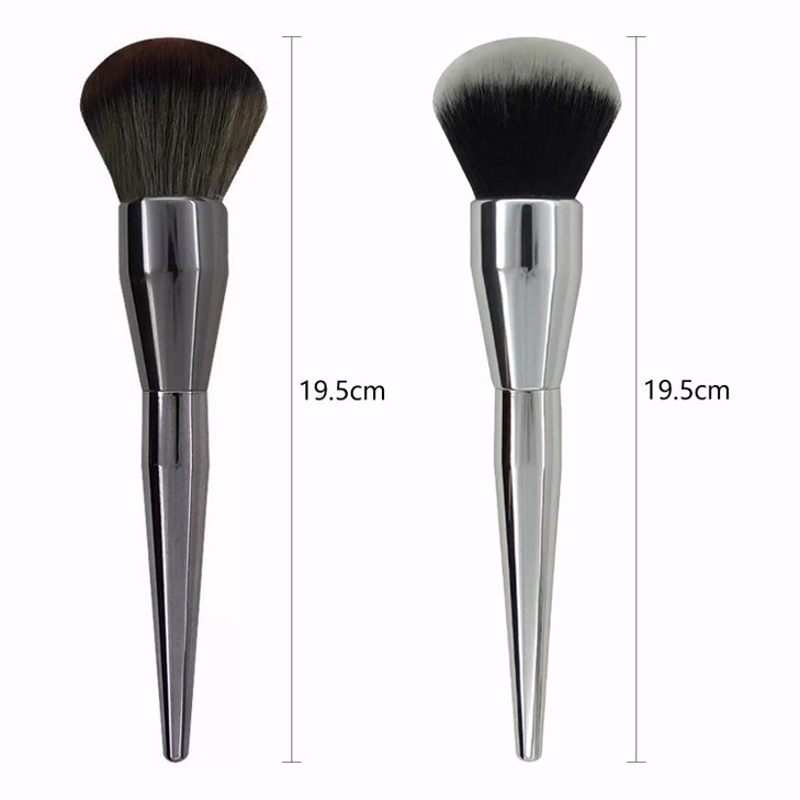 DANNEASY 2pcs Nail Dust Brush Large Powder Brush Luxury Blush Brush Nail Duster Nail Brushes for Cleaning Dust Acrylic Nail Brush Nail Art Brushes Na