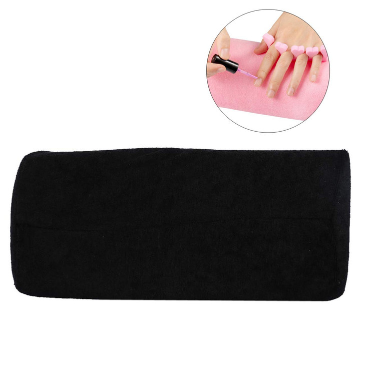Hand Cushion,Nail Art Soft Sponge Pillow - Nail Art Table Mat Holder Pad, Salon Hand Rest Cushion,Detachable Washable Arm Rest Holder,Manicure Makeup